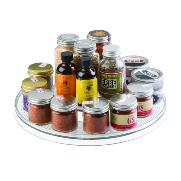 2patrový stojan na dochucovadla iDesign Linus, ⌀ 29,5 cm-image-3