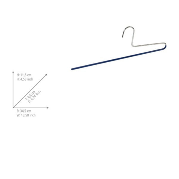 Plastová ramínka na kalhoty v sadě 5 ks Baggy - Wenko-image-1