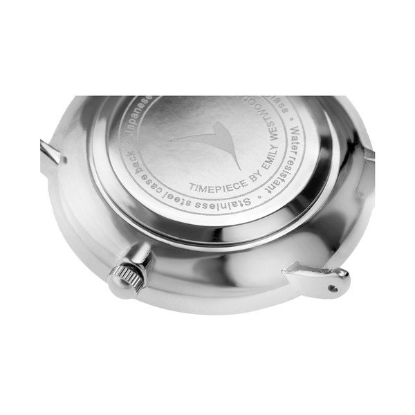 Dámské hodinky s páskem z nerezové oceli černé barvy Emily Westwood-image-3