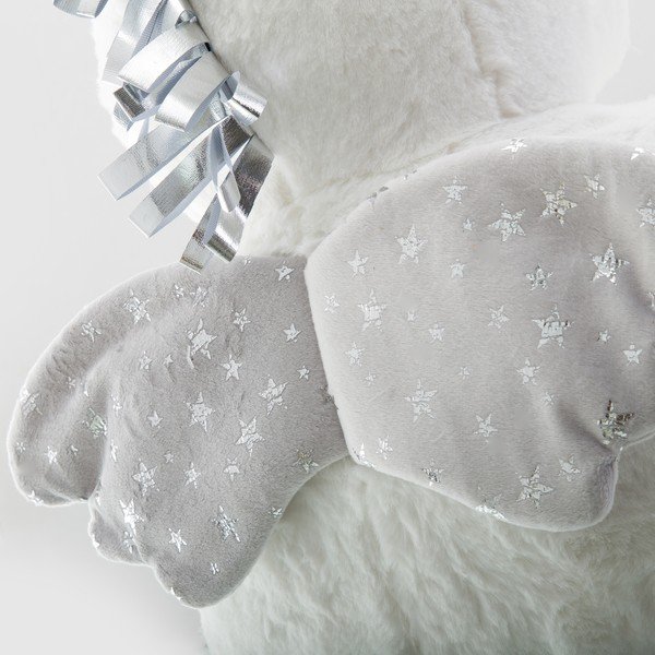 Bílý puf ve tvaru jednorožce Unimasa Unicorn-image-2