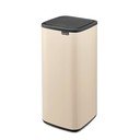 Béžový dotykový ocelový odpadkový koš 30 l Bo Touch – Brabantia