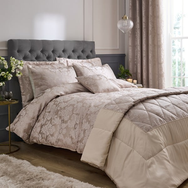 Damaškové povlaky na polštáře v sadě 2 ks 50x75 cm Damask Jacquard – Catherine Lansfield-image-2