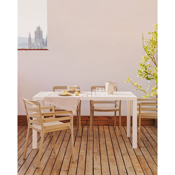 Hliníkový zahradní jídelní stůl 77x150 cm Culip – Kave Home-image-1