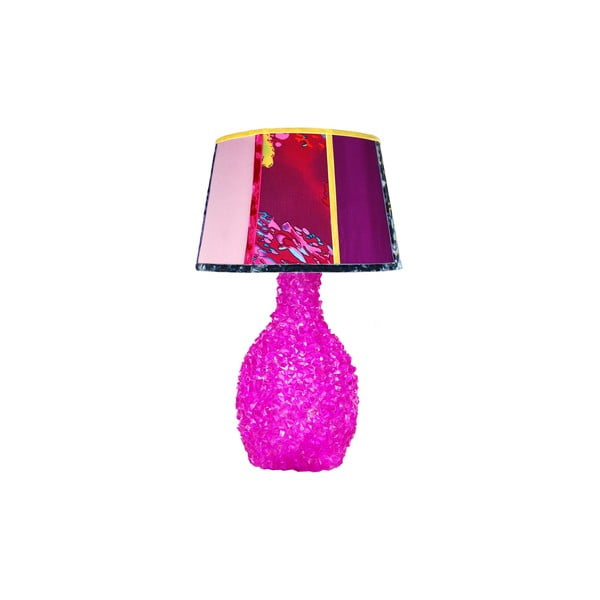 Stolní lampa Crystal Fuchsia