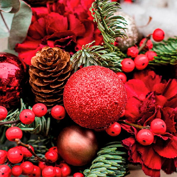 Ubrousky v sadě 20 ks 33x33 cm Noel – Homéa