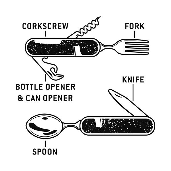 Skládací kempingový příbor Gentlemen´s Hardware-image-3