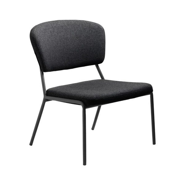 Tmavě šedé křeslo Unique Furniture Brantford