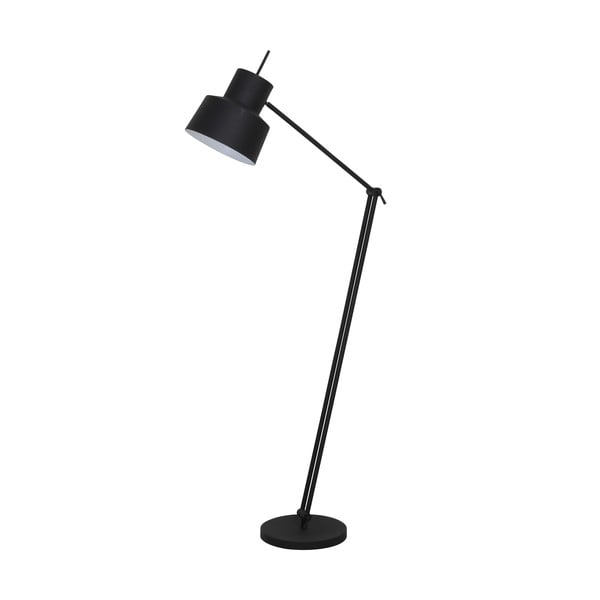 Černá stojací lampa (výška 120 cm) Wesly – Light & Living