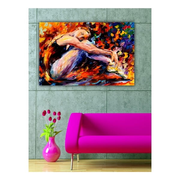 Obraz Sedící baletka, 60x40 cm