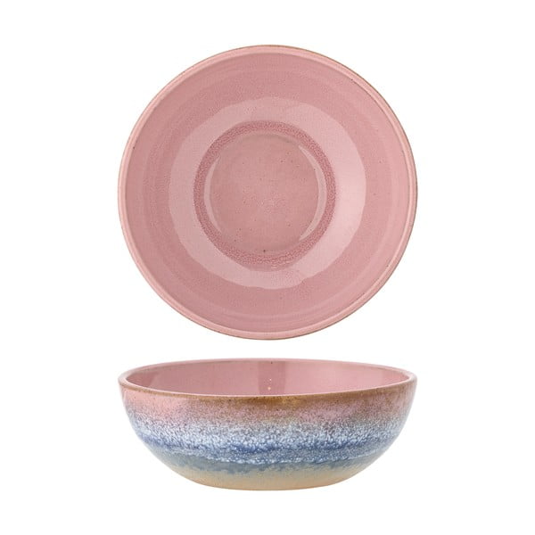 Světle růžová miska z kameniny 525 ml Paula – Bloomingville-image-4