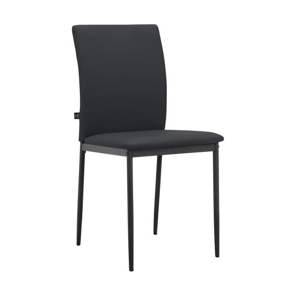 Černé jídelní židle z imitace kůže v sadě 2 ks Pavia – Støraa-image-4