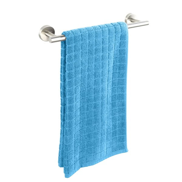 Nástěnný držák na ručníky z nerezové oceli v matně stříbrné barvě Bosio – Wenko-image-2