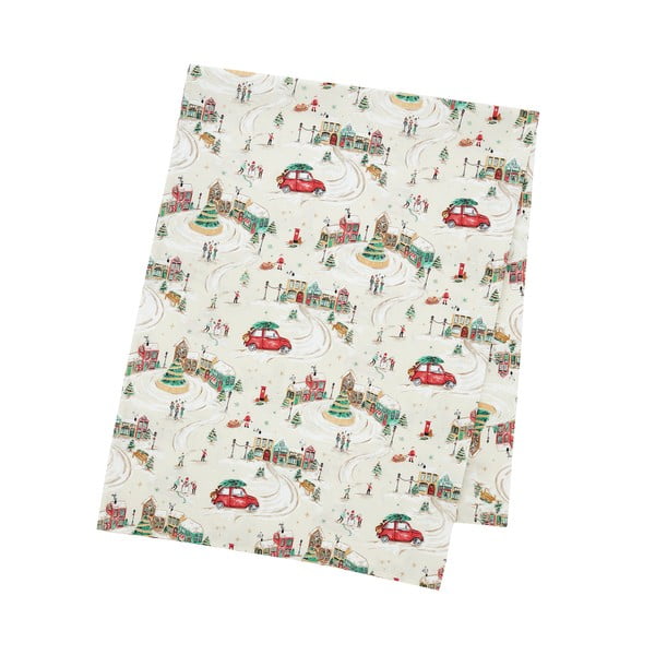 Bavlněný ubrus 132x178 cm Christmas Town – Catherine Lansfield