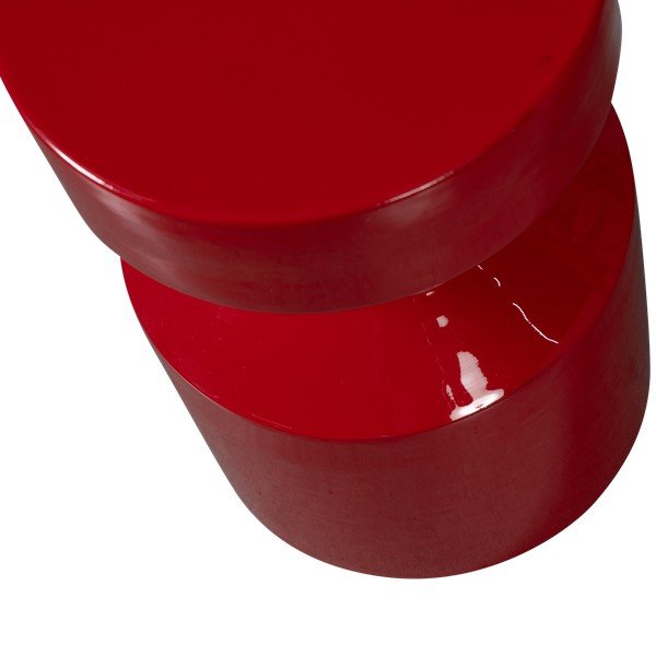 Kovový kulatý odkládací stolek ø 30 cm Ferry – WOOOD-image-2