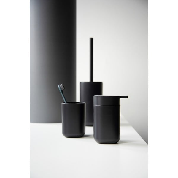 Černý dávkovač mýdla Wenko Davos-image-1