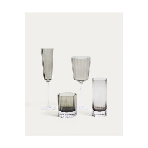Sklenička na sekt 180 ml Clarien – Kave Home-image-2