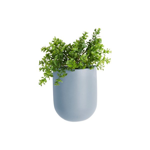 Modrý nástěnný květináč PT LIVING Oval