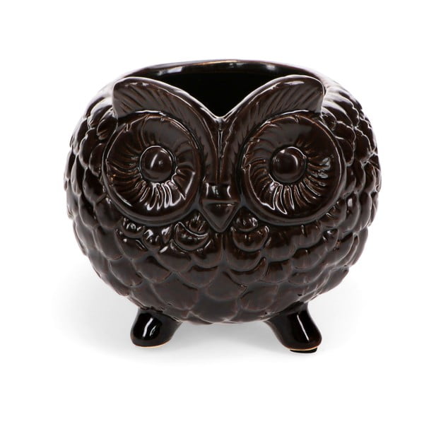 Keramický obal na květináč ø 11 cm Owl – Rex London