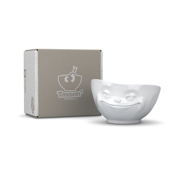 Bílá porcelánová usměvavá miska 58products-image-1