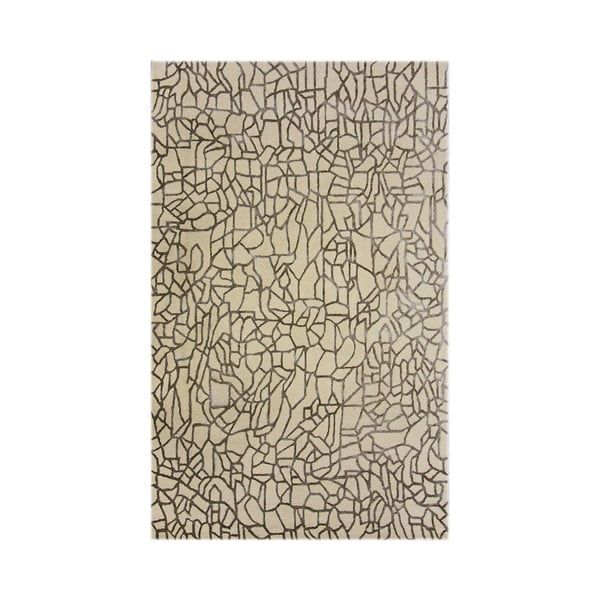 Ručně tkaný koberec Bakero Naomi Cream, 153 x 244 cm