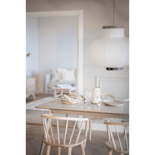 Rozkládací jídelní stůl s deskou v dubovém dekoru 190x90 cm Yumi - Rowico-image-1