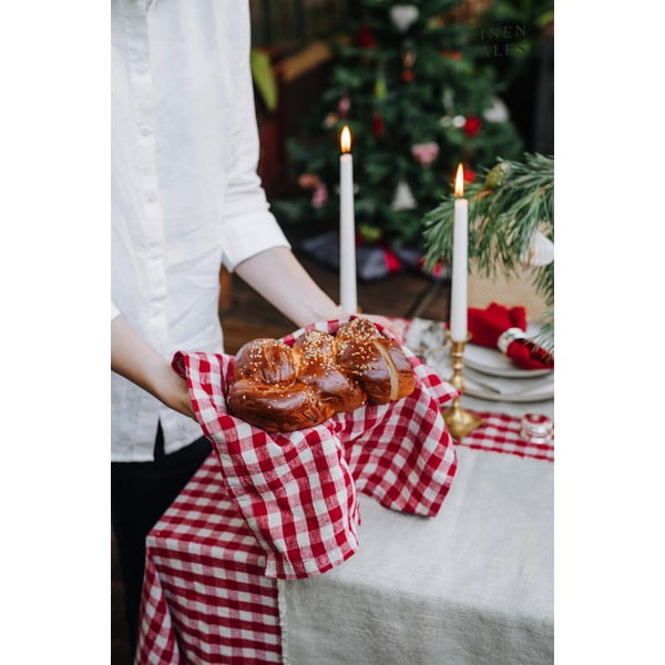 Látkové prostírání 35x45 cm Red Gingham – Linen Tales-image-4