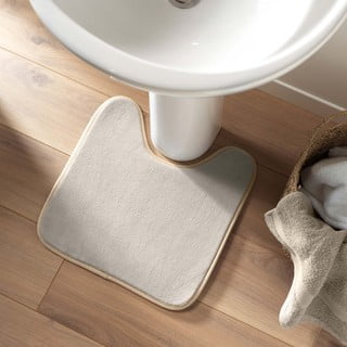 Béžová WC koupelnová předložka 45x45 cm Vitamine – douceur d'intérieur