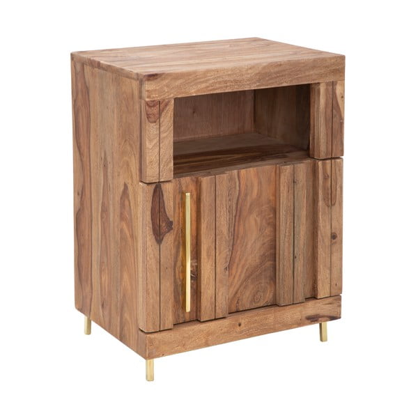 Noční stolek ze dřeva sheesham Mauro Ferretti Elegant