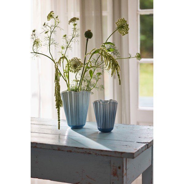 Světle modrá keramická váza (výška 20,5 cm) Hammershøi – Kähler Design-image-2