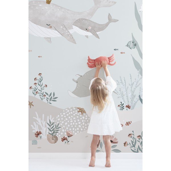 Dětská tapeta 400 cm x 248 cm Dreamy Seabed – Lilipinso-image-3