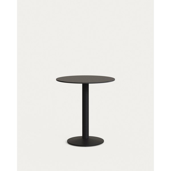 Kovový kulatý zahradní jídelní stůl 68x68 cm Esilda – Kave Home-image-3