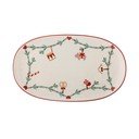 Kameninový tác s vánočním motivem 23x38,5 cm Yule – Bloomingville