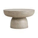 Keramický kulatý zahradní konferenční stolek ø 60 cm Bonnet – House Nordic