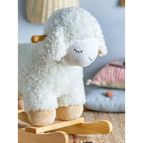Dětská houpací ovečka z bukového dřeva Bloomingville Mini Rocking Toy-image-4