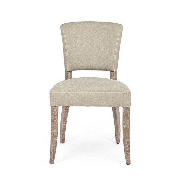 Béžová čalouněná jídelní židle Maratriz – Bizzotto-image-2