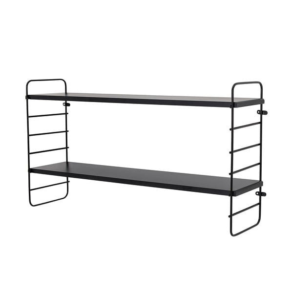 Černá kovová police Bloomingville North-image-2