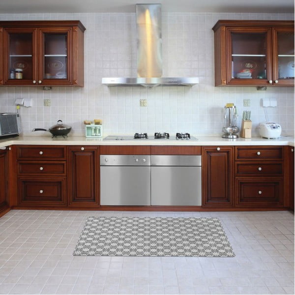 Vinylový koberec Orient Grey, 52x120 cm-image-1