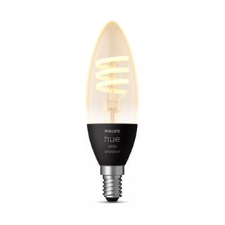 Filamentová smart žárovka E14, 5 W White ambiance – Philips Hue