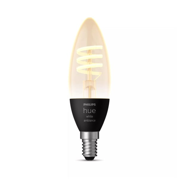 Filamentová smart žárovka E14, 5 W White ambiance – Philips Hue-image-1