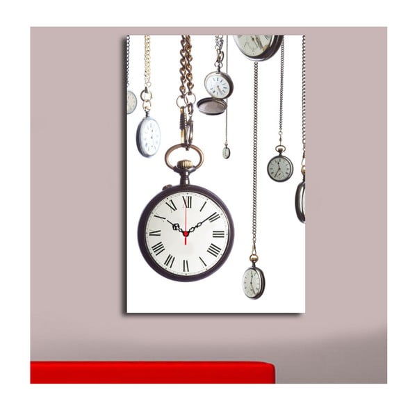Obrazové hodiny Kapesní hodinky, 45 x 70 cm