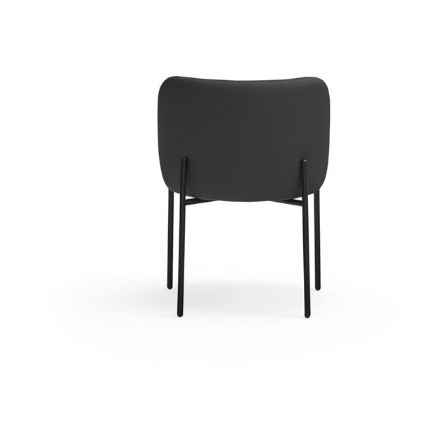 Černá čalouněná jídelní křesla v sadě 2 ks Mogi – Teulat-image-2