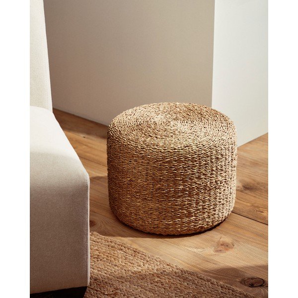 Taburet v přírodní barvě Someina – Kave Home-image-1