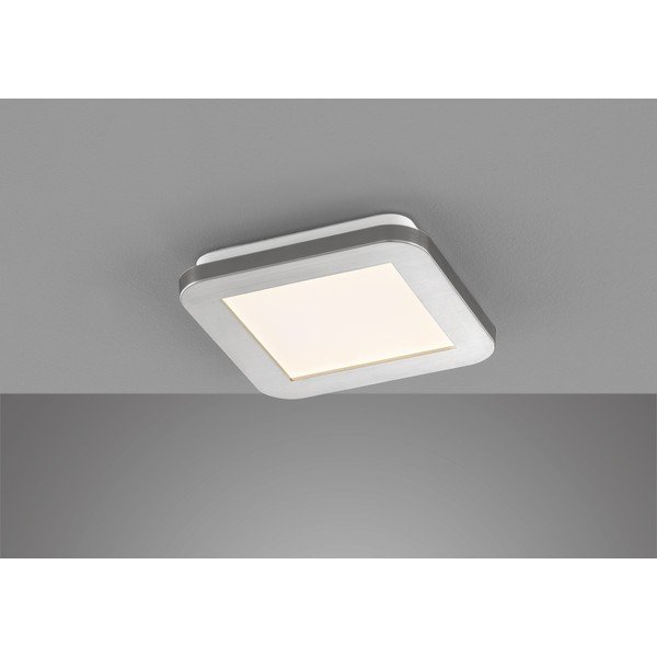 LED stropní svítidlo ve stříbrné barvě 17x17 cm Gotland – Fischer & Honsel-image-1