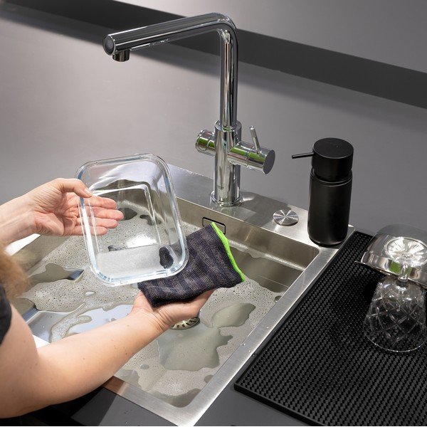Sada 2 kuchyňských utěrek z mikrovlákna Wenko Black Outdoor Kitchen Migro-image-4