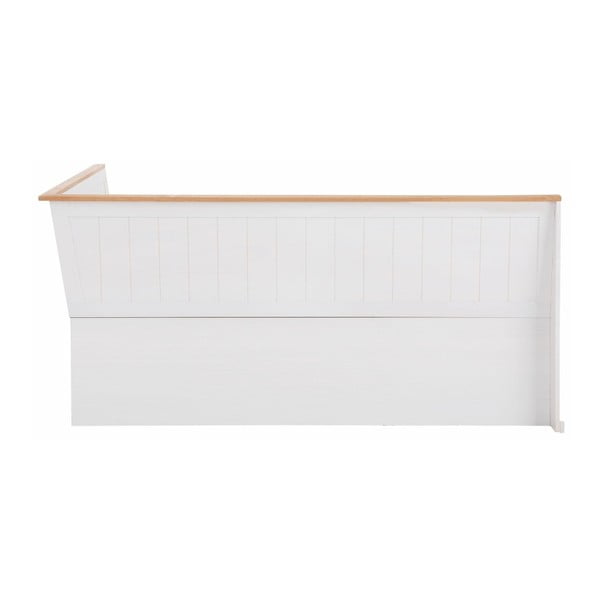 Bílá variabilní rohová lavice z masivního borovicového dřeva Støraa Silas-image-1