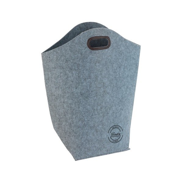 Šedý koš na prádlo Wenko Felt, 42 l-image-1