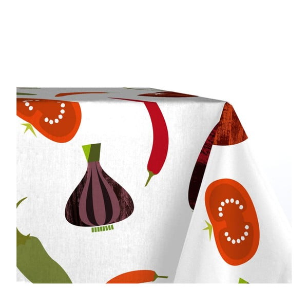 Bavlněný ubrus Happy Friday Basic Veggies, 225 x 150 cm-image-1