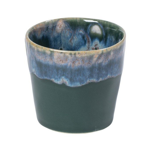 Tmavě zelený kameninový šálek na espresso 100 ml Grespresso – Costa Nova