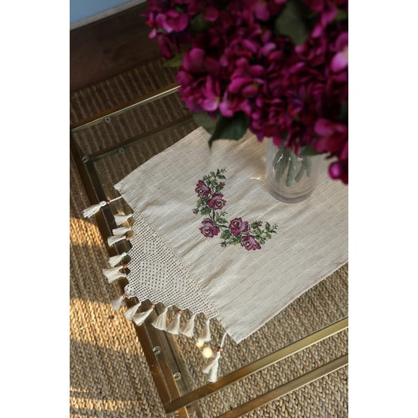 Bavlněný běhoun na stůl 45x150 cm Cross – Oyo Concept-image-4