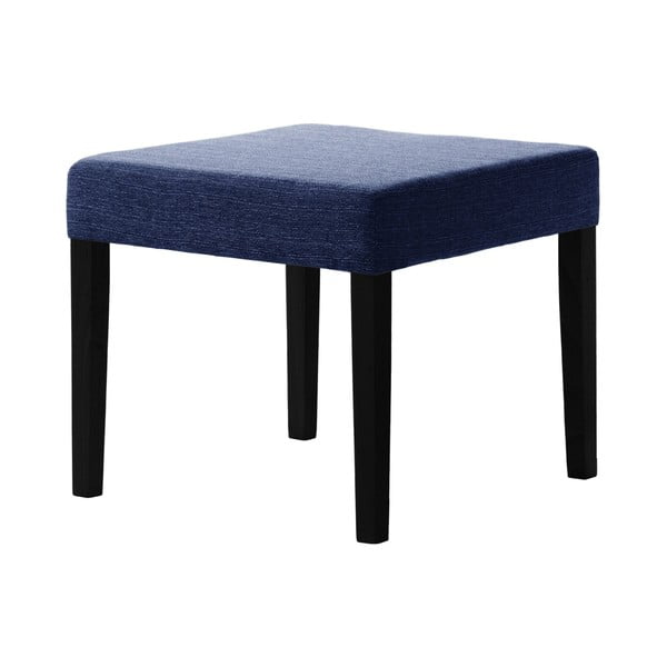 Modrá stolička s černými nohami Ted Lapidus Maison Pétale